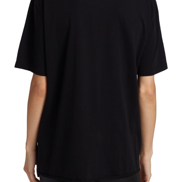 🛑 SOLD 🛑 SAINT LAURENT COTTON TEE WITH FRONT LOGO GRAPHIC - Picture 5 of 6